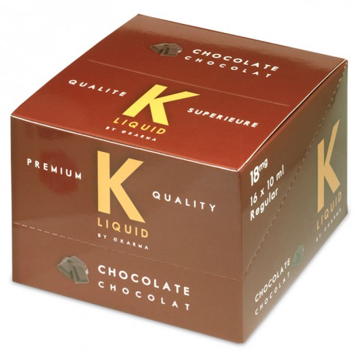 K Liquid Chocolate 16 x 10ml Bottle 1