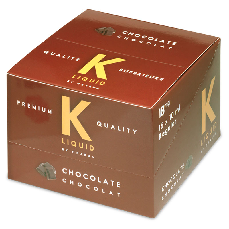 K Liquid Chocolate 16 x 10ml Bottle