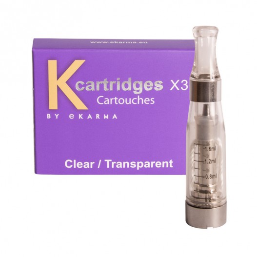 K Cartridge – Clear – 3 Pack 1